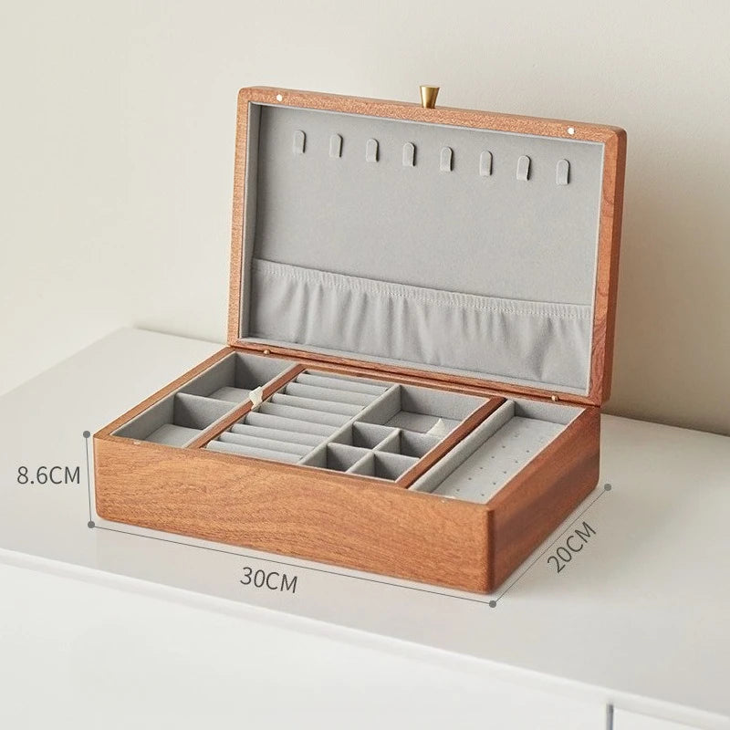 Boîte à bijoux en bois grand format VanyVenza