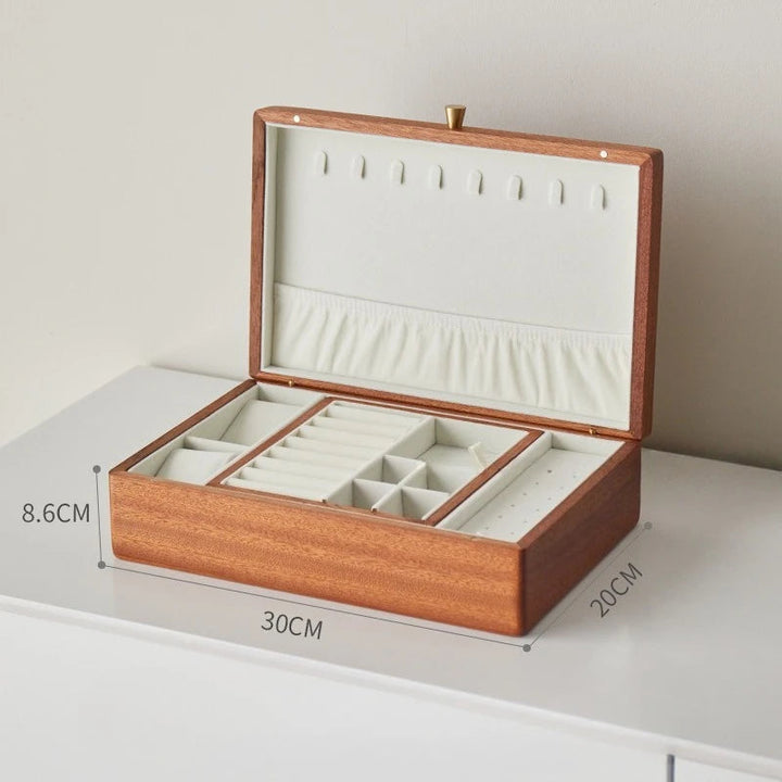 Boîte à bijoux en bois grand format VanyVenza