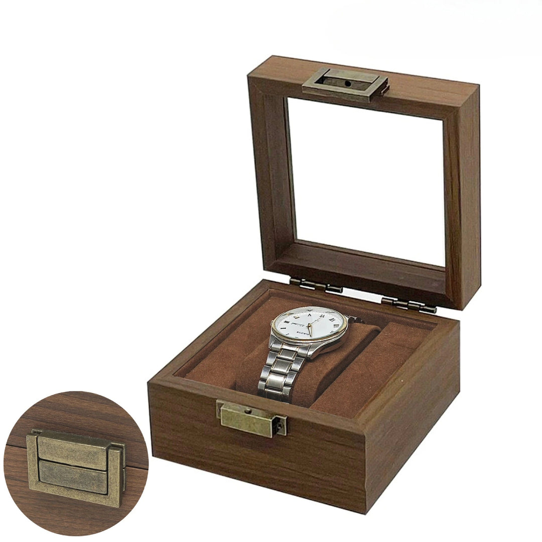 Boîte à montre en bois pour 1 montre VanyVenza