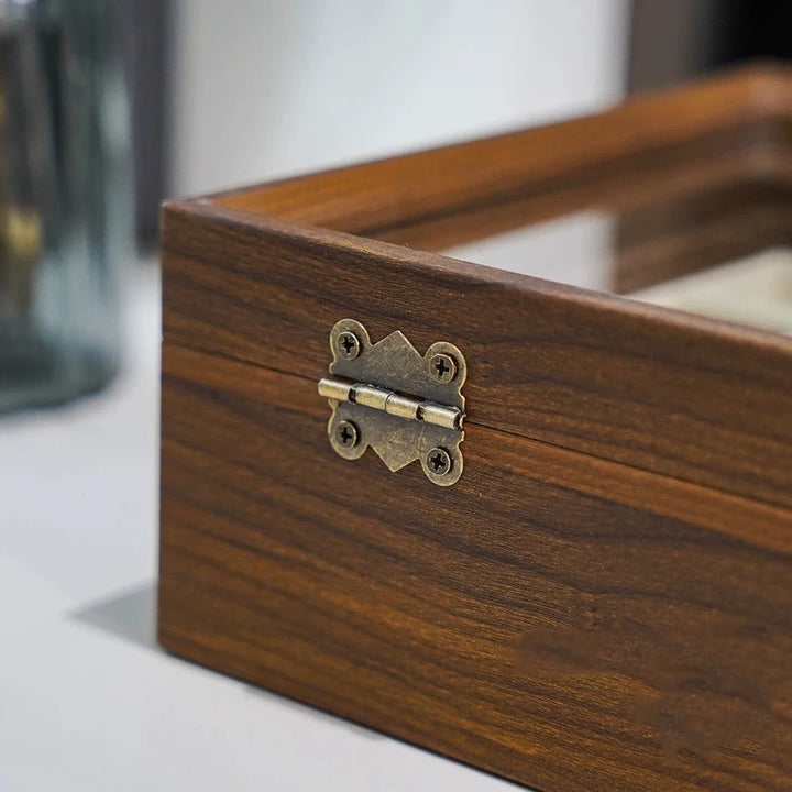 Boîte à bijoux en bois avec plateau amovible VanyVenza