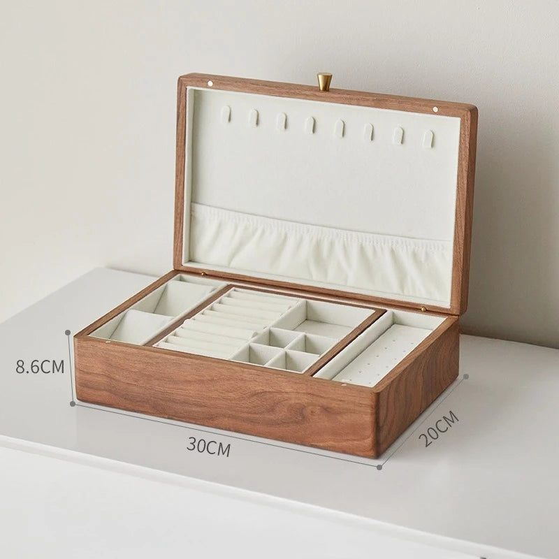 Boîte à bijoux en bois grand format VanyVenza