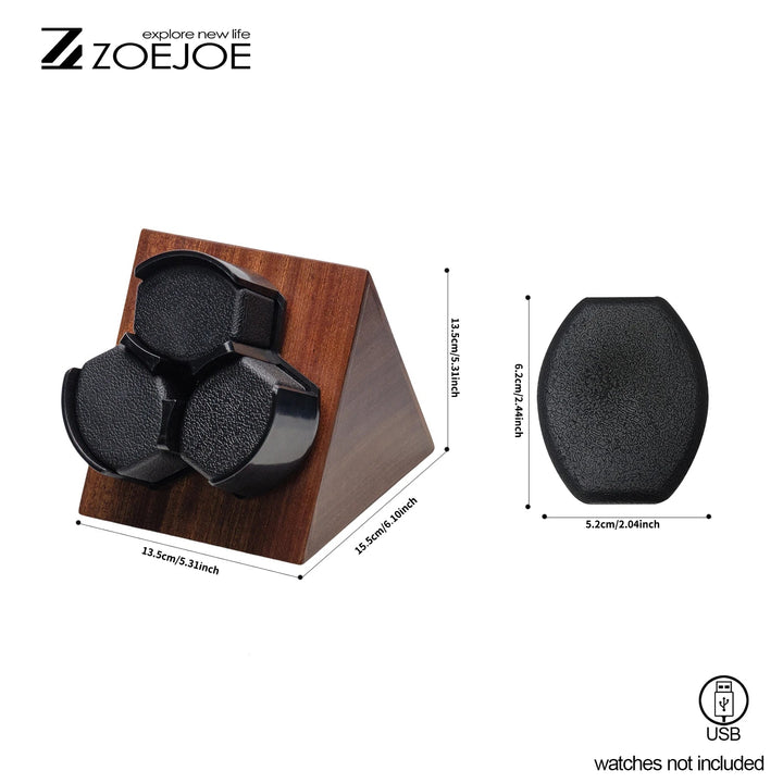 Remontoir pour montres automatiques en bois VanyVenza