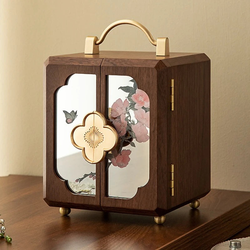 Coffret à bijoux en bois rétro VanyVenza