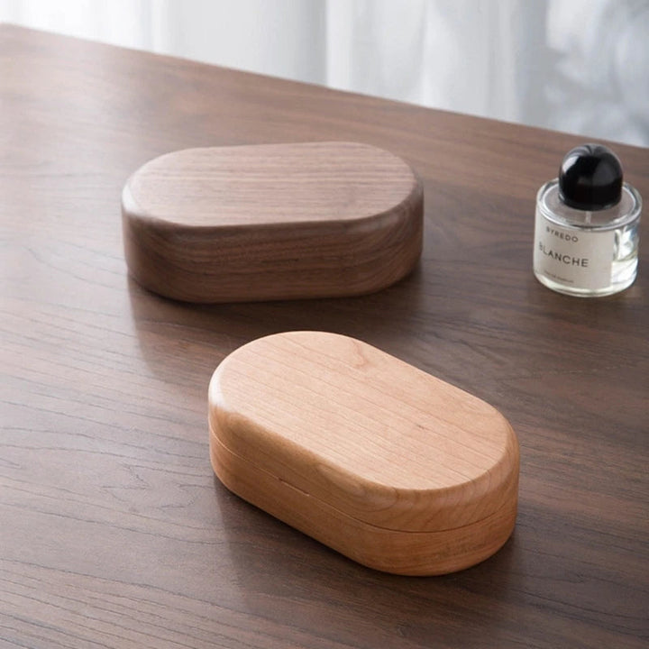 Boîte à bijoux de voyage en bois pour bagues et colliers VanyVenza