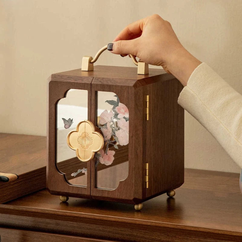 Coffret à bijoux en bois rétro VanyVenza