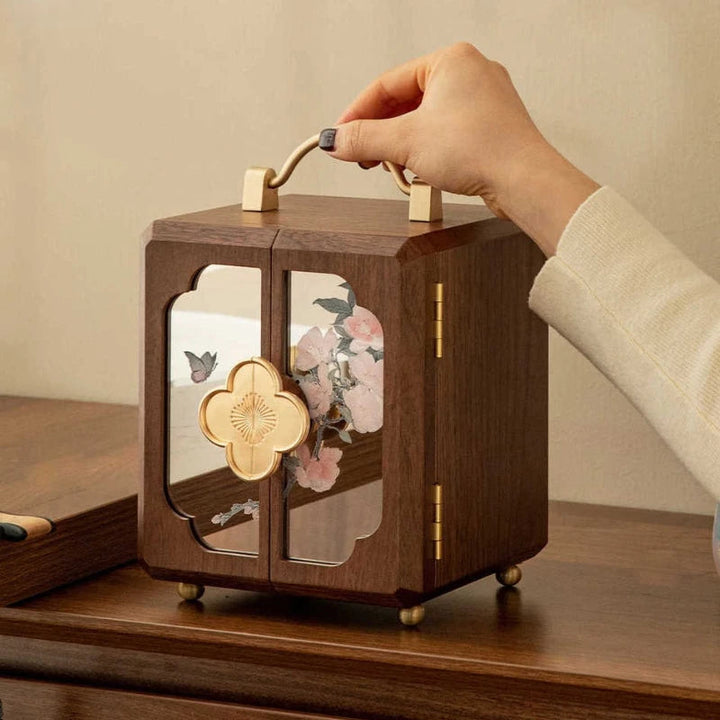 Coffret à bijoux en bois rétro VanyVenza