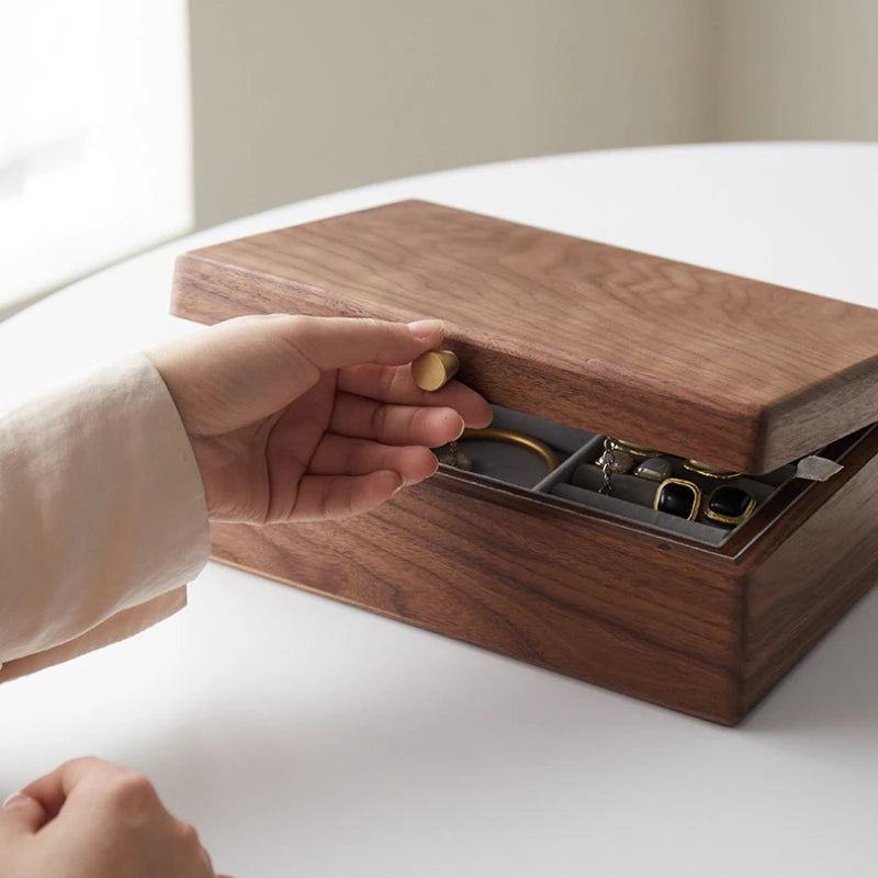 Boîte à bijoux en bois grand format VanyVenza