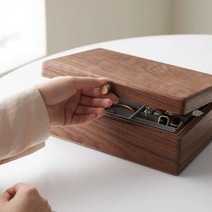 Boîte à bijoux en bois grand format VanyVenza